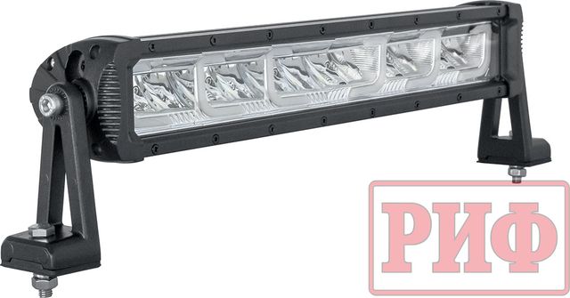Фара светодиодная водительского света РИФ 434 мм 96W с дневными ходовыми огнями . Артикул E4203