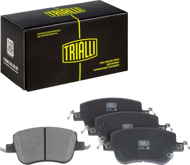 Тормозные колодки Trialli (Low-Metallic). Артикул PF 2206