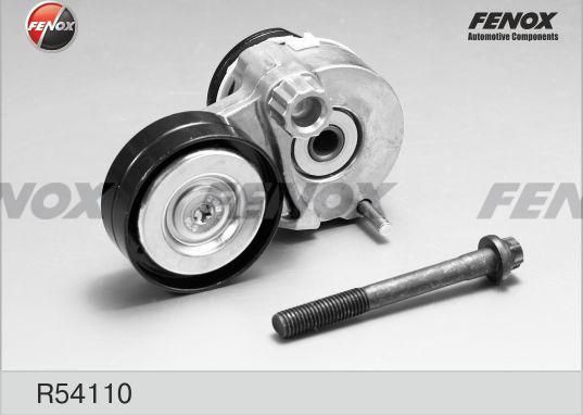 Натяжной ролик (натяжитель) приводного клинового зубчатого ремня Fenox. Артикул R54110