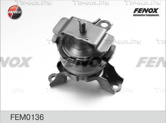 Подушка (опора) двигателя Fenox задняя левая для Honda Civic VI 1995-2001. Артикул FEM0136