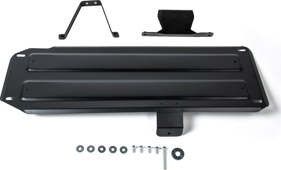 Защита АвтоБРОНЯ для топливного бака Mitsubishi L200 IV 2006-2015. Артикул 111.04059.1