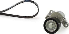 Приводной ремень поликлиновой с роликами (комплект) Gates Micro-V®. Артикул K116PK1078