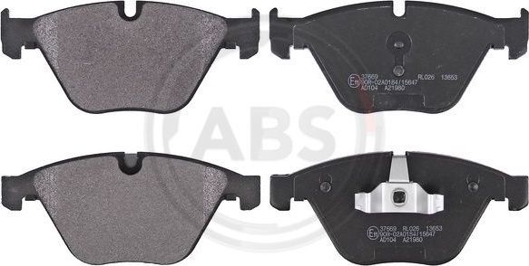 Тормозные колодки ABS передние для BMW 3 V (E90/E91/E92/E93) 2004-2013. Артикул 37669