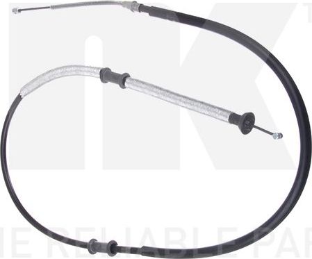 Трос ручника (тросик ручного тормоза) NK правый/левый для Fiat Doblo I 2001-2015. Артикул 9023158