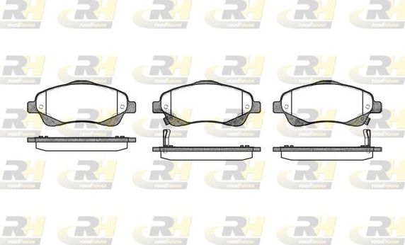 Тормозные колодки RoadHouse. Артикул 21046.02