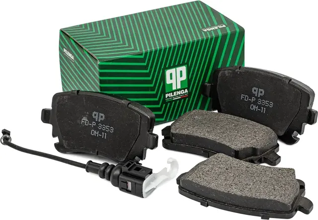 PILENGA Колодки тормозные задние 116 5х59х17 7  VAG VW T5. Артикул fd-p3353