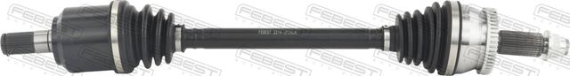 Полуось (привод в сборе, приводной вал) Febest. Артикул 2214-JF20LH