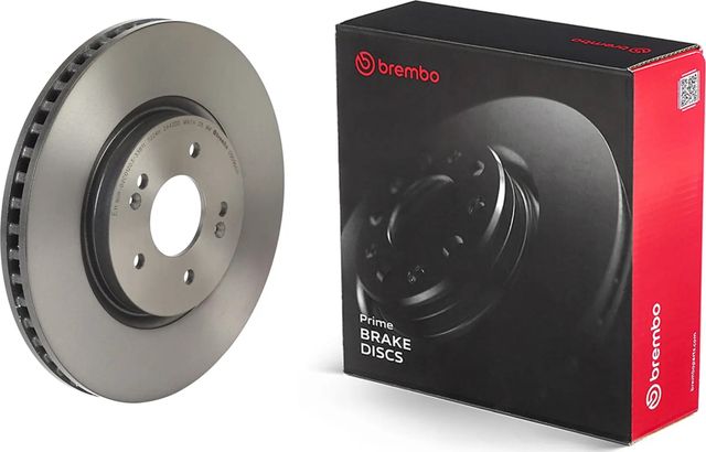 Тормозной диск Brembo PRIME LINE - UV Coated для Hyundai Tucson IV 2021-2026. Артикул 09.D965.11