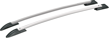 Рейлинги АПС (без паза) для Toyota RAV4 III (XA30) короткая база 2006-2012 СЕРЫЕ. Артикул 0243-БП-11