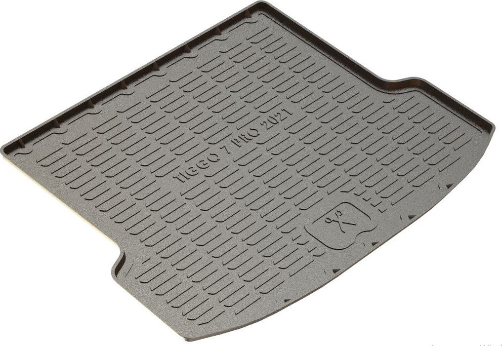 Коврик Seintex для багажника Chery Tiggo 7 Pro (с зап) 2021-2026. Артикул 96268