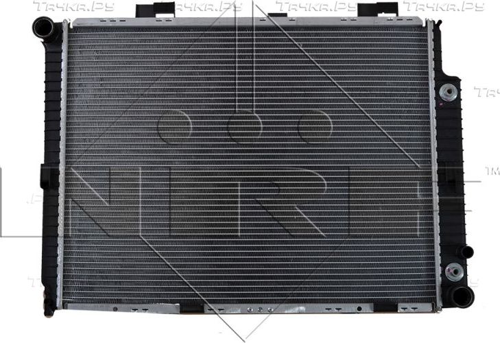 Радиатор охлаждения двигателя NRF (алюминий). Артикул 58100