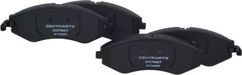 Тормозные колодки Zentparts. Артикул Z07667
