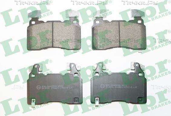 Тормозные колодки LPR. Артикул 05P2113