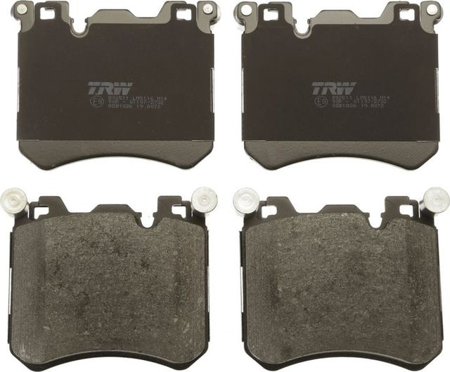 Тормозные колодки TRW передние для Rolls-Royce Wraith 2013-2026. Артикул GDB1826