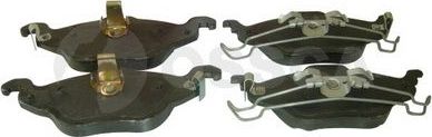 Тормозные колодки OSSCA передние для Opel Astra G 1998-2009. Артикул 04489