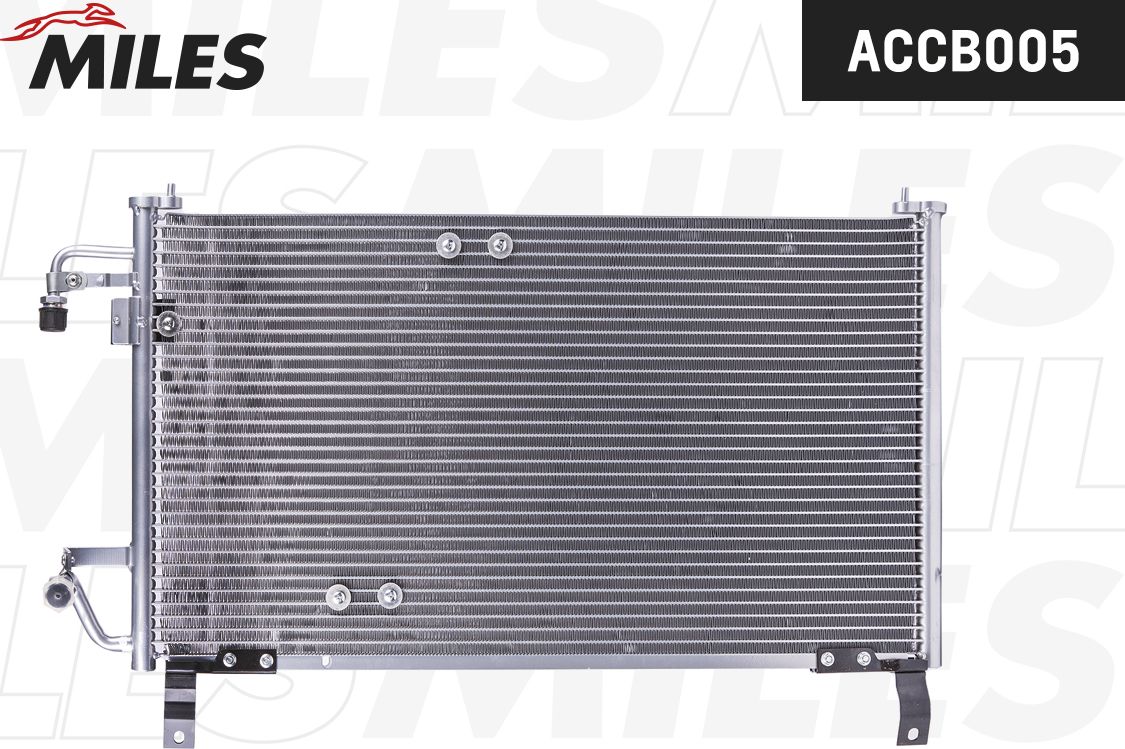 Радиатор кондиционера (конденсатор) Miles (алюминий). Артикул ACCB005