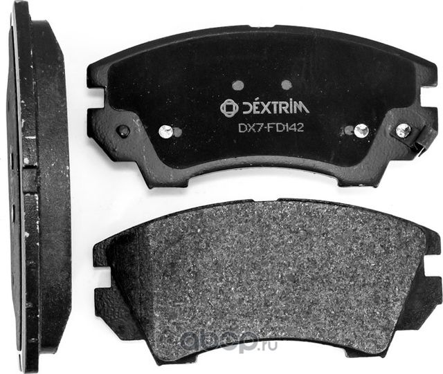Колодки тормозные передние (Dextrim). Артикул DX7FD142