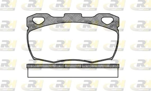 Тормозные колодки RoadHouse. Артикул 2266.00