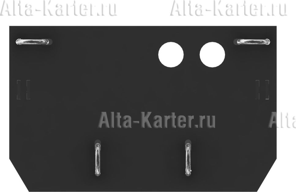 Площадка Storm для крепления снегового отвала Kawasaki BruteForce KVF 2006-2012. Артикул 40.MP 0087