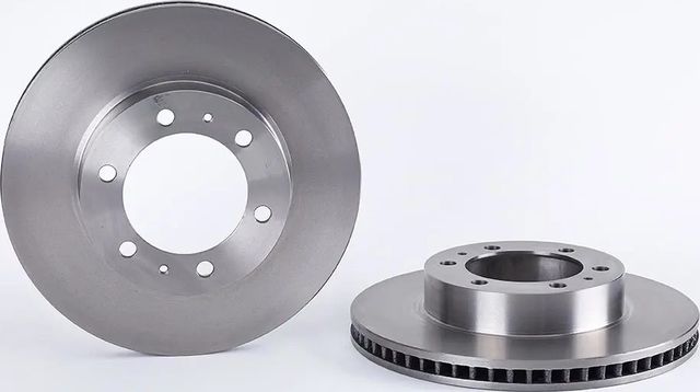 Тормозной диск Brembo передний для Toyota Hilux VIII 2015-2026. Артикул 09.B627.10