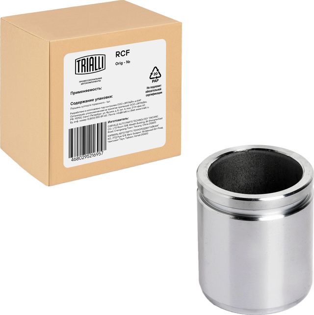 Поршень тормозного суппорта Trialli передний для Volkswagen Santana 1981-1984. Артикул RCF 052320