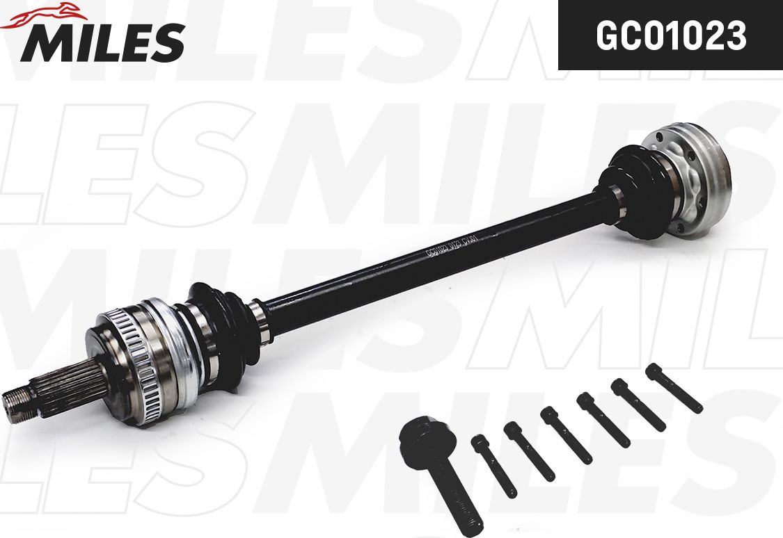 Полуось (привод в сборе, приводной вал) Miles. Артикул GC01023