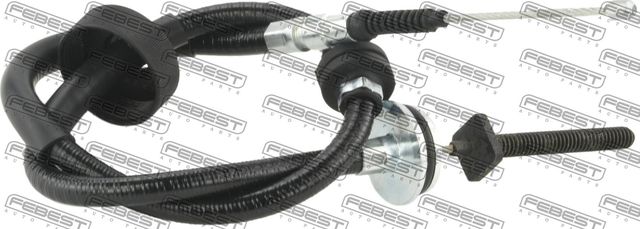 Трос ручника (тросик ручного тормоза) Febest задний левый для BMW X6 II (F16) 2014-2019. Артикул 19100-E70LH