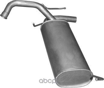 Глушитель задняя часть (Polmostrow). Артикул 2514