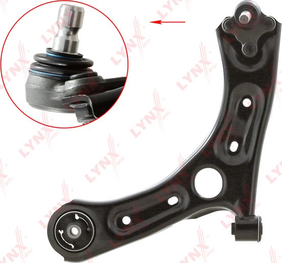 Поперечный рычаг передней подвески LYNXauto. Артикул C5602L