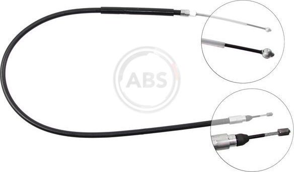 Трос ручника (тросик ручного тормоза) ABS задний правый/левый для BMW Z4 I (E85/E86) 2002-2009. Артикул K19036