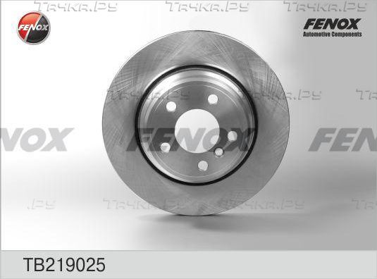 Тормозной диск Fenox задний для BMW X5 I (E53) 2000-2006. Артикул TB219025