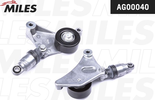 Натяжной ролик (натяжитель) приводного клинового зубчатого ремня Miles. Артикул AG00040