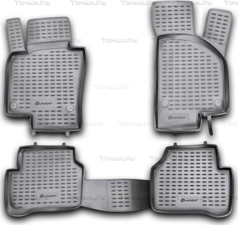 Коврики Element для салона Volkswagen Passat B6 2005-2011. Артикул NLC.51.06.210kh