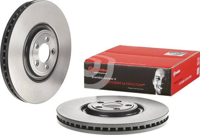 Тормозной диск Brembo UV Coated передний для Jaguar F-Type I 2012-2026. Артикул 09.D433.11