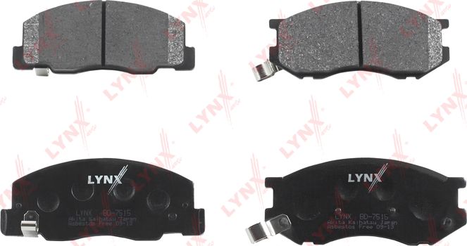 Тормозные колодки LYNXauto. Артикул BD-7515
