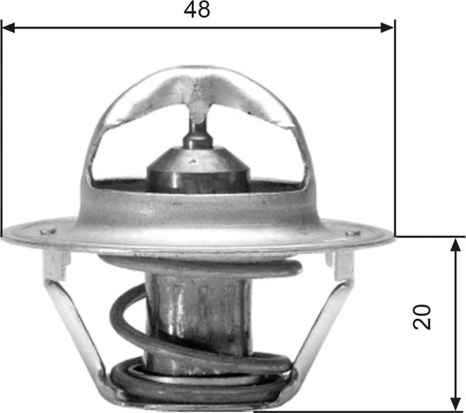 Термостат Gates. Артикул TH00382G1