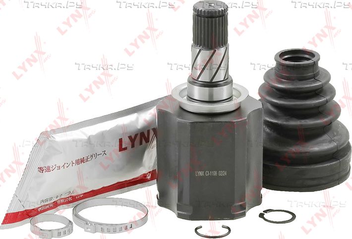 Шрус внутренний (граната) LYNXauto передний левый для Nissan Murano Z51 2008-2014. Артикул CI-1108