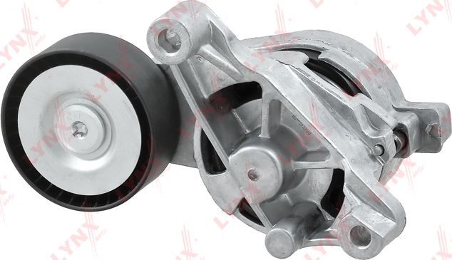 Натяжной ролик (натяжитель) приводного клинового зубчатого ремня LYNXauto. Артикул PT-3104