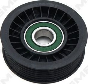 Натяжной ролик (натяжитель) приводного поликлинового ремня GMB для Opel Omega B 1994-2003. Артикул GTA0390