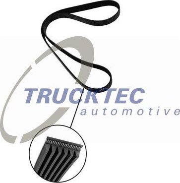 Приводной ремень поликлиновой Trucktec Automotive для MAN Lion's City 2002-2009. Артикул 04.19.070