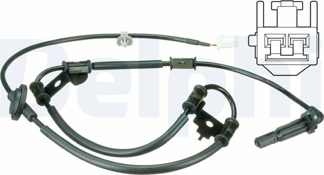 Датчик ABS Delphi для Kia Sportage II 2004-2010. Артикул SS20521
