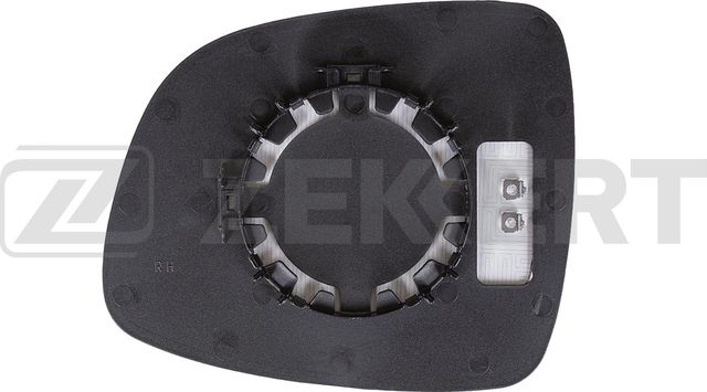 Зеркальное стекло бокового зеркала Zekkert правое для Suzuki SX4 I (Classic) 2006-2011. Артикул SP-1193