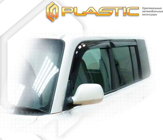Дефлектор СА Пластик для окон (Classic полупрозрачный) Toyota bB 2000-2005. Артикул 2010030302355