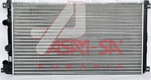 Радиатор охлаждения двигателя ASAM для Nissan Interstar 2002-2026. Артикул 32860