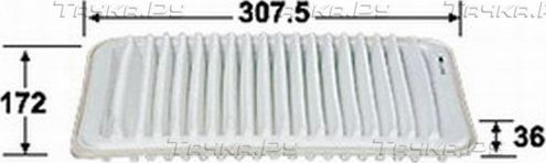 Воздушный фильтр JS Asakashi для Daihatsu Trevis 2006-2011. Артикул A744J