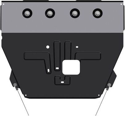 Защита Шериф (2 мм) для картера и КПП Kia Sorento IV 2020-2026. Артикул 11.4729