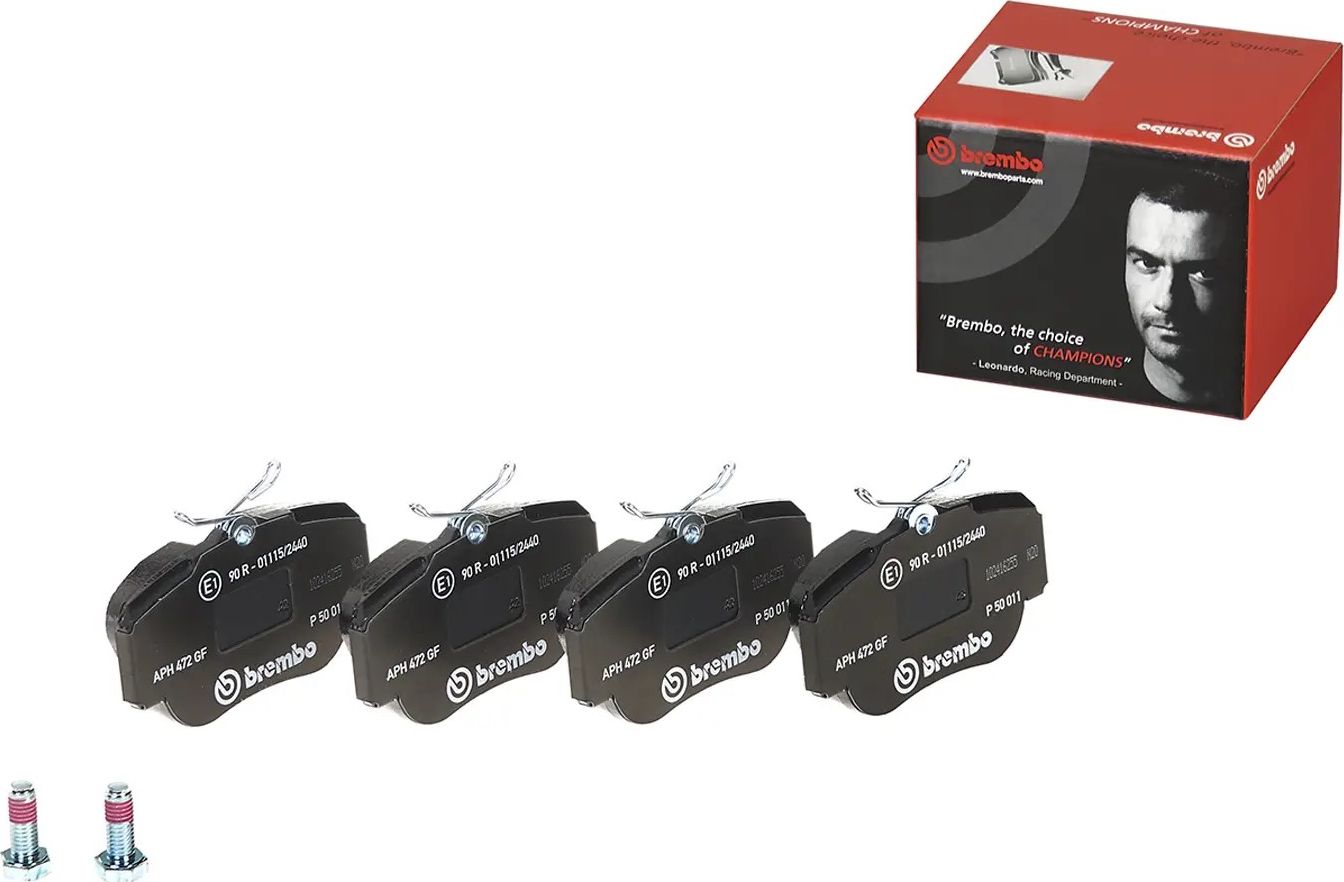 Тормозные колодки Brembo PRIME LINE. Артикул P 50 011