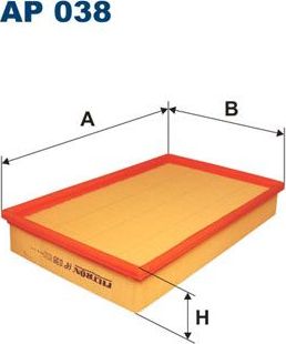 Воздушный фильтр Filtron. Артикул AP 041