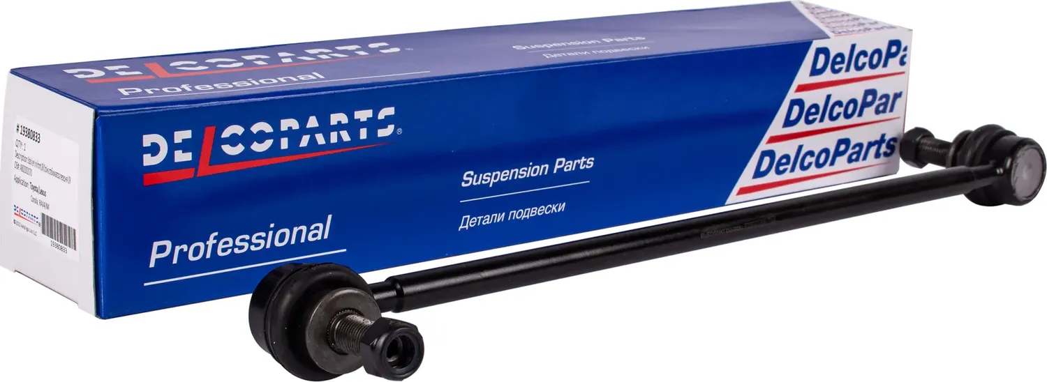 СТОЙКА СТАБИЛИЗАТОРА ПЕРЕДНЕГО (Delcoparts). Артикул 19380833