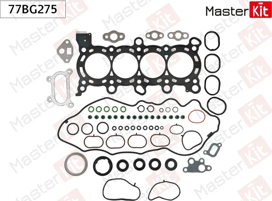 77BG275 Комплект прокладок ГБЦ HONDA R20A1 (Master KIT). Артикул 77bg275
